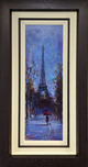 Michael Flohr Art Michael Flohr Art Beautiful Blue (Original) (Framed)